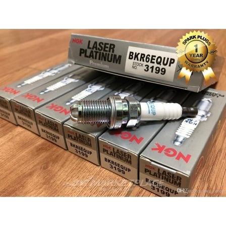 4 Tırnak Lazer Platinum Bmw E53 X5 3.0i Ateşleme Bujisi BKR6EQUP -6 Adet