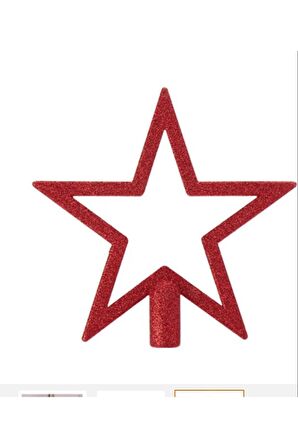 Yılbaşı Ağacı Simli Yıldızı