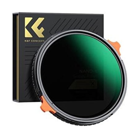 72MM Cpl + ND4-ND64 Varıable Nano-X Serisi 2 In 1 Filtre ( 2-6 Stop )