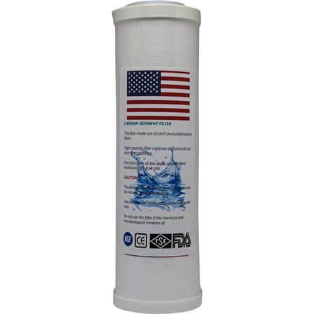 Lotto Filters Ihlas Aura Cebilon Compact Uyumlu 5 Micron Sediment Filtre 200 gr