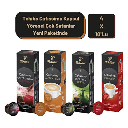 Cafissimo Kapsül Karma 4x10 Paket