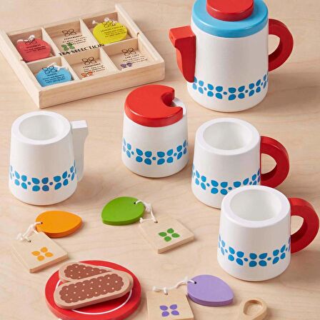 Melissa and Doug Ahşap Çay Servis Seti