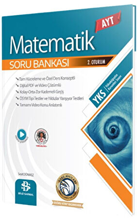 Bilgi Sarmal AYT Matematik Soru Bankası Paragraf 2 Deneme Hediyeli