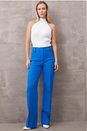 KADIN ÖNÜ ÇİMALI PANTOLON