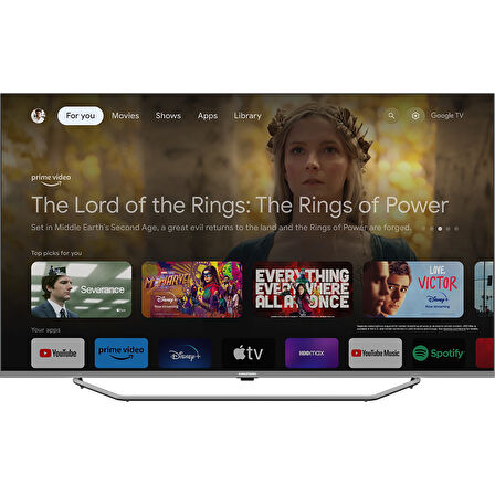 Rio 65 GHU 8900S 65" 165 Ekran Uydu Alıcılı 4K Ultra HD Google Smart LED TV