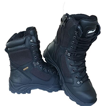 Mondeox Swatox 4 Bağcıklı Gore-Tex Su Geçirmez Suni Deri Kışlık Erkek Trekking Bot 