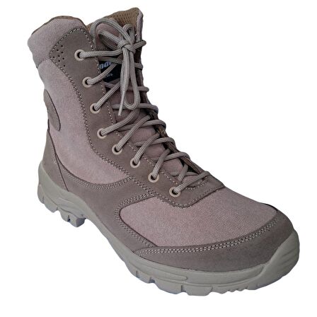 Mondeox Safarı 1 Bağcıklı Su Geçirmez Suni Deri Kışlık Erkek Trekking Bot 