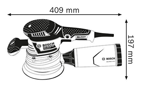 GEX 40-150 EKSANTRİK ZIMPARA MAKİNESİ