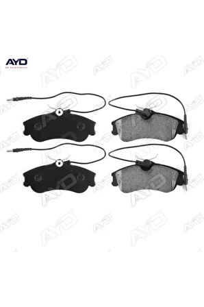 Ön Fren Balatasi Partner Berlingo 1.9 Fişli 96-03 4251.54 AYD60122A