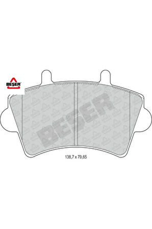 Ön Fren Balatasi Master Ii-Movano 01-10 7701205294 3856