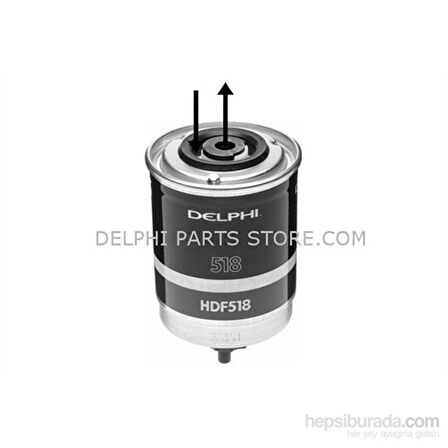Delphı - Yakıt Filtresi (Ford Transit 2.4 D/Td [97-0 - Del Hdf518