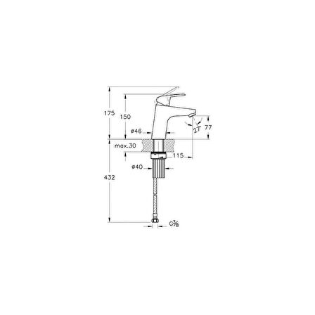 Artema Flow Round Lavabo Bataryası A42923