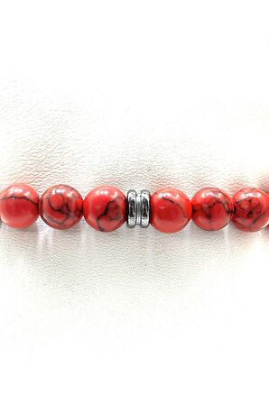 UNİSEX ESNEK MİSİNALI DOĞAL TAŞ BİLEKLİK