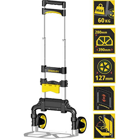 Stanley FT501 60Kg Katlanır El Arabası