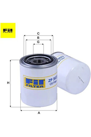 Yağ Filtresi H1/H100/H350-PREGIO 2.5crdi