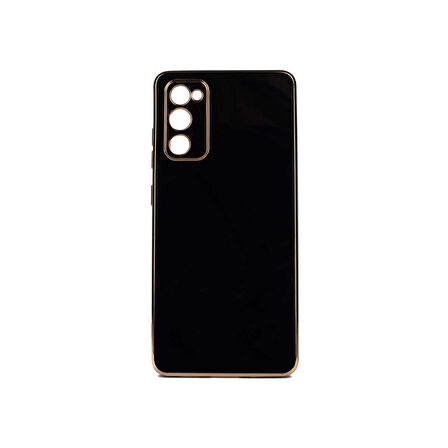 Teleplus Samsung Galaxy A03S Kılıf Bark Lazer Silikon Siyah