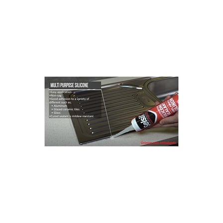 Selsil Genel Amaçlı Beyaz Silikon 280 Gr. - 10 Adet