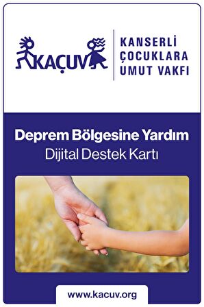 KAÇUV Dijital Deprem Destek Yardım Kartı