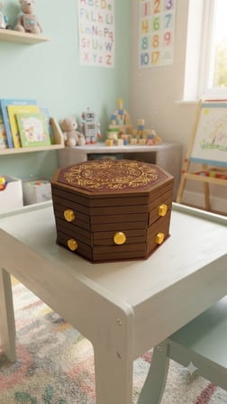 Kwami Kutusu L Miraculous Mucize Mücevher Kutusu I 3D Baskı Özel Tasarım Takı Kutusu I Hediyelik Kutu