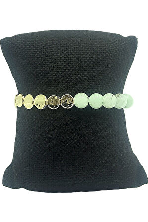 KADIN ESNEK MİSİNALI DOĞAL TAŞ BİLEKLİK