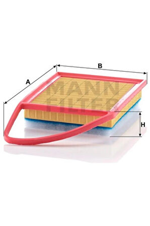 Hava Filtresi Partner-Berlıngo 10 P206-P207-P308 07 C3-C4-C5 10 1.6hdı 1444.TV