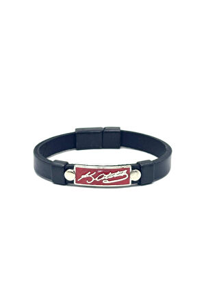 UNİSEX MIKNATIS KİLİTLİ DERİ BİLEKLİK