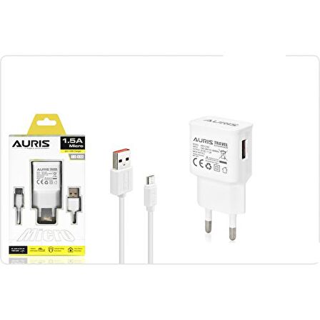 Auris ARS-CH22 Micro Set 1.5A Şarj Cihazı