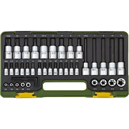 Proxon 42 Parça Torx+Allen Lokma Uç Takımı - 23290
