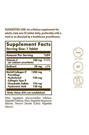 Hyaluronic Acid 120 Mg 30 Tablet