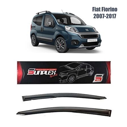 Fiat Fiorino Mugen Cam Rüzgarlığı 2007-2017 arası 2'li  Sunplex
