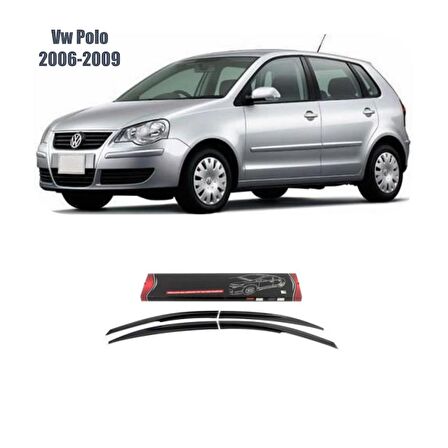Vw Polo Mugen Cam Rüzgarlığı 2006-2009 arası 4'lü Sunplex