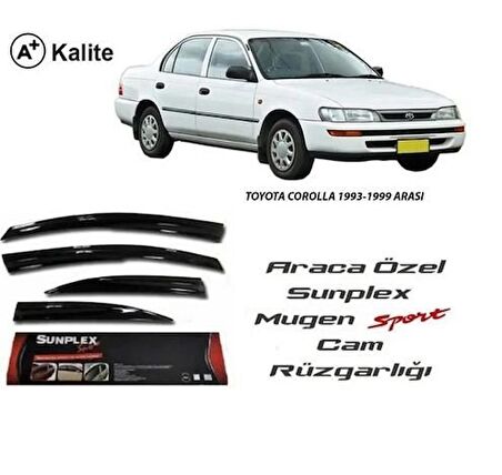 Toyota Corolla Mugen Cam Rüzgarlığı 1992-1998 arası 4'lü Sunplex
