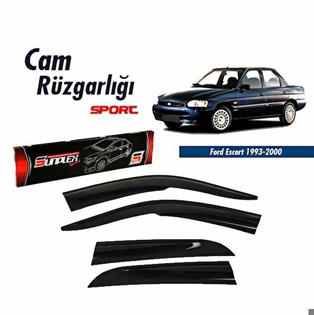 Ford Escort Sport Mugen Cam Rüzgarlığı 1993-2000 arası 4'lü Sunplex