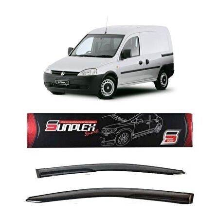 Opel Combo Mugen Cam Rüzgarlığı 2001-2012 arası 2'li Sunplex