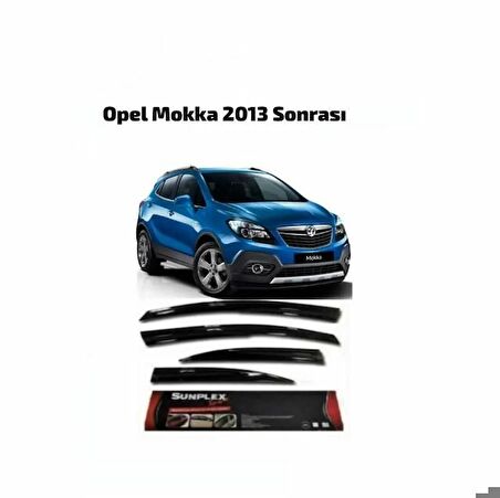 Opel Mokka Mugen Cam Rüzgarlığı 2013-2019 arası 4'lü Sunplex