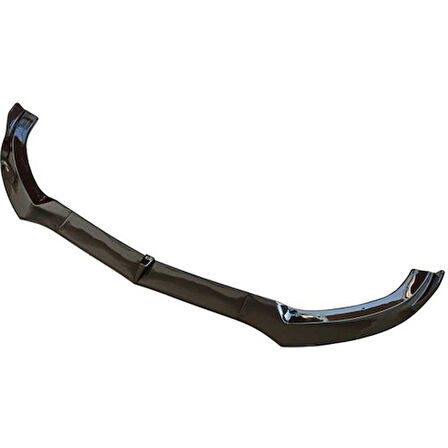 ÇMK Mercedes W205 2015-2018 C Serisi Ön Lip Brabus - Piano Black (Parlak Siyah)