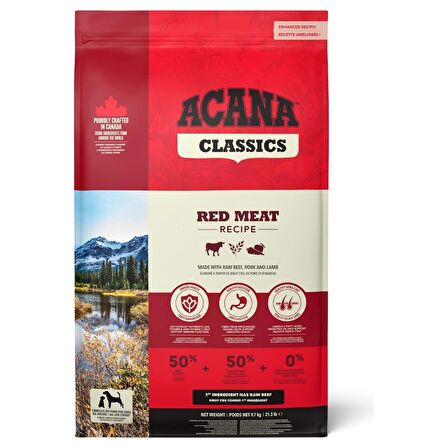 Acana Classics Red Meat Köpek Maması 9,7 Kg