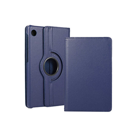 Teleplus Huawei Matepad T8 8 Inç Kılıf Kapaklı Standlı 360 Dönerli Standlı Kapak Dn2 Lacivert
