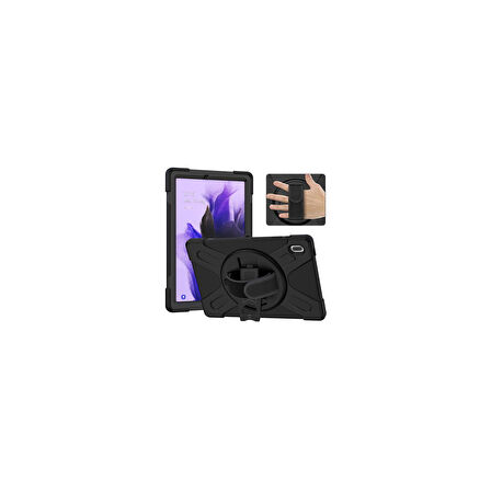 Teleplus Samsung Galaxy Tab S7 Fe Lte T733 Kılıf Defender Tablet Kapak