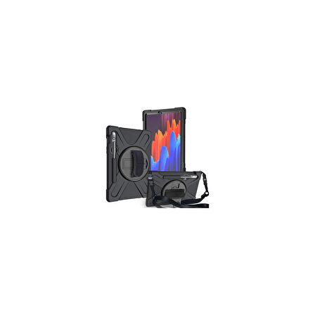 Teleplus Samsung Galaxy Tab S7 T870 Kılıf Defender Tablet Kapak