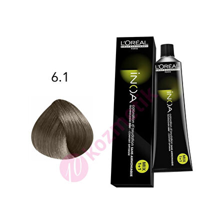 İnoa 6.1 Amonyaksız Saç Boyası 60Ml.