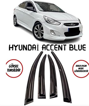 Hyundai Accent Blue Uyumlu Cam Rüzgarlığı 2011+ Sonrası Mugen