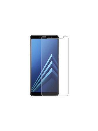 Mopal Samsung A8  PLUS (2018) Kırılmaz Cam Koruyucu Temperli