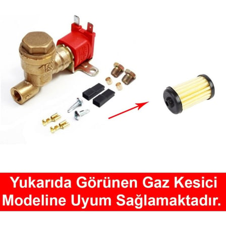 Gaz Kesici Filtre Eski Tip 10 Adet/gaz Kesici Iç Filtresi /orjinal Atiker