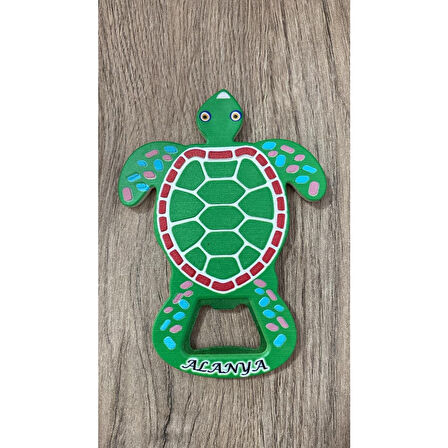 Alanya Temalı Açacak Magnet Şişe Açacağı 8cm x 11CM
