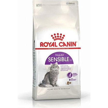 Royal Canin Sensible 33 Hassas Yetişkin Kedi Maması 2 Kg X 2 Adet