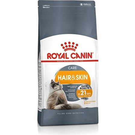 Royal Canin Hair Skin Care Yetişkin Kuru Kedi Maması 2 Kg X 2 Adet