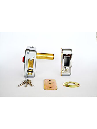 Elektirikli Kapı Otomat Tirajlı Kilit - Uzun Barelli - 70 mm