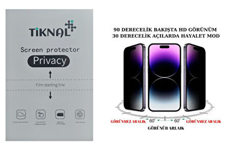 Omix X3 - Tiknal Esnek Hayalet MAT Nano Ekran Koruyucu