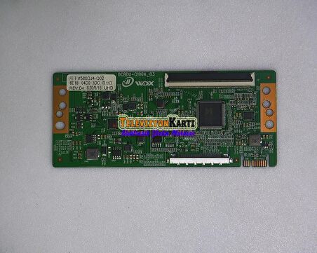 DCBDU-C196A_03 V580DJ4-Q02 T-CON BOARD